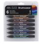 Zestaw Brushmarkerów Winsor&Newton, 6szt Rich Tones - 5